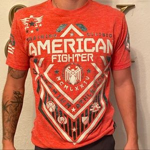 American Fighter graphic T- Shirt